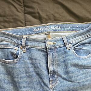 American Eagle Outfitters Blue Skinny Jeans Size 14 Reg. Womens